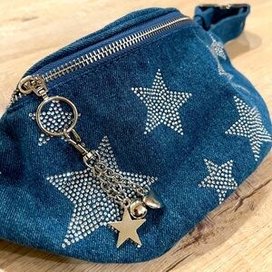 Denim fanny pack